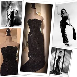 1960s True Vintage Mike Benet Statement Gown S ♥️